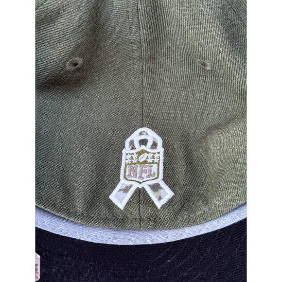 NWT-NFL Carolina Panthers, Salute to Service, Trucker Cap;baseball cap, NEW ERA - Picture 8 of 15